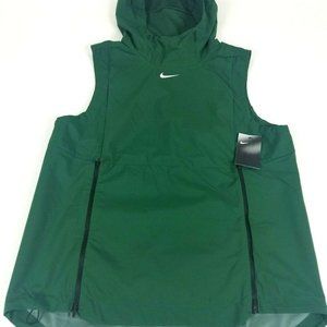 NWT Nike Mens Med Green Athletic Sleeveless Jacket